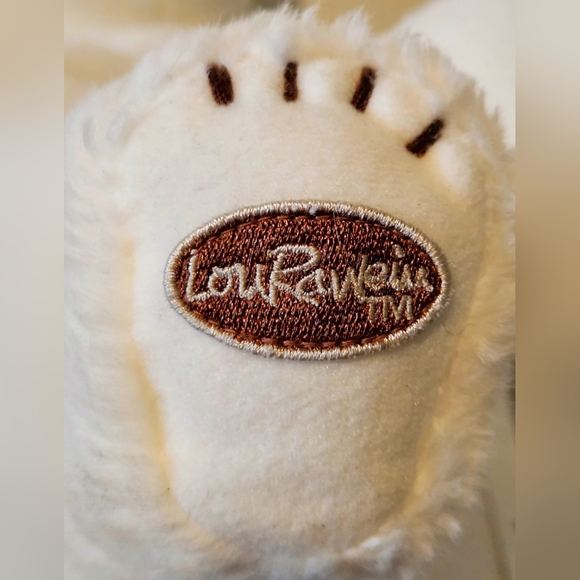 Vintage Lou Rankin 10" sitting polar bear puppet - Picture 6 of 9